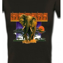 T-Shirts Animaux de la nature Éléphant