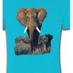 T-Shirts T-Shirts Col Rond Enfants Eléphant