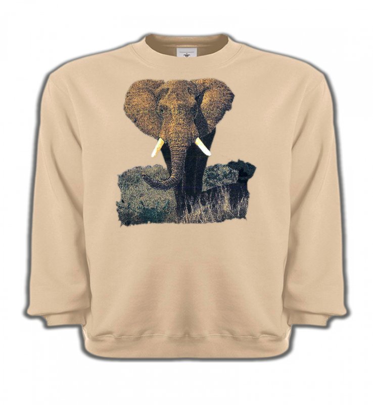 Sweatshirts Enfants Safari Eléphant