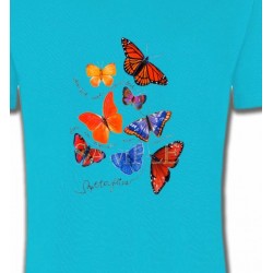 T-Shirts T-Shirts Col Rond Enfants Papillons