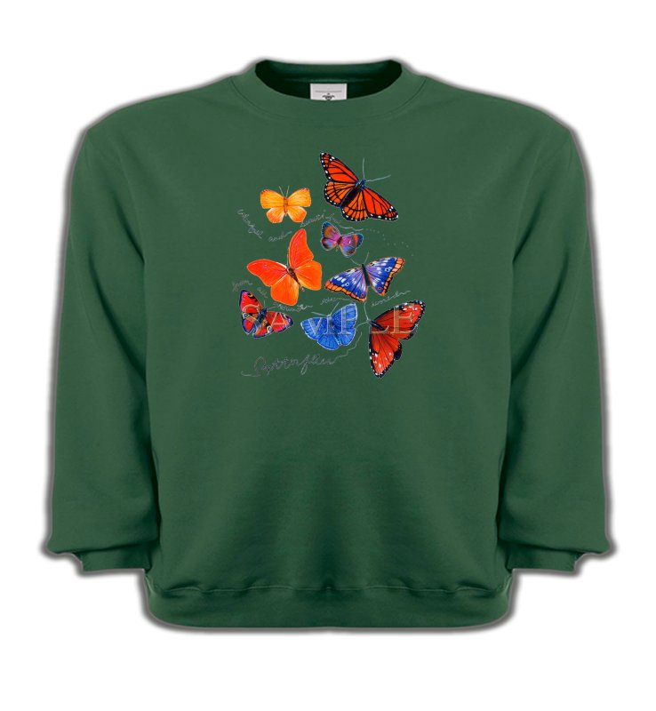 Sweatshirts Enfants Papillons Papillons