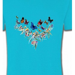 T-Shirts T-Shirts Col Rond Enfants Papillons - 3