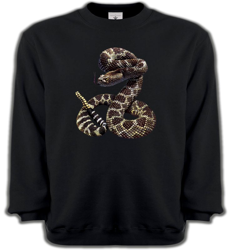 Sweatshirts Unisexe Signes astrologiques Serpent (S)
