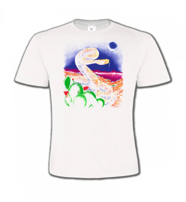 T-Shirts Col Rond Enfants Reptiles Serpent sauvage