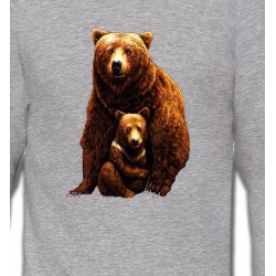 Sweatshirts Animaux de la nature Ours et ourson