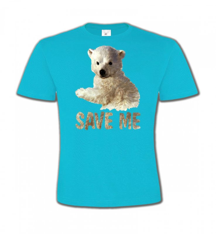 T-Shirts Col Rond Enfants Enfants Teddy Bear (W2)