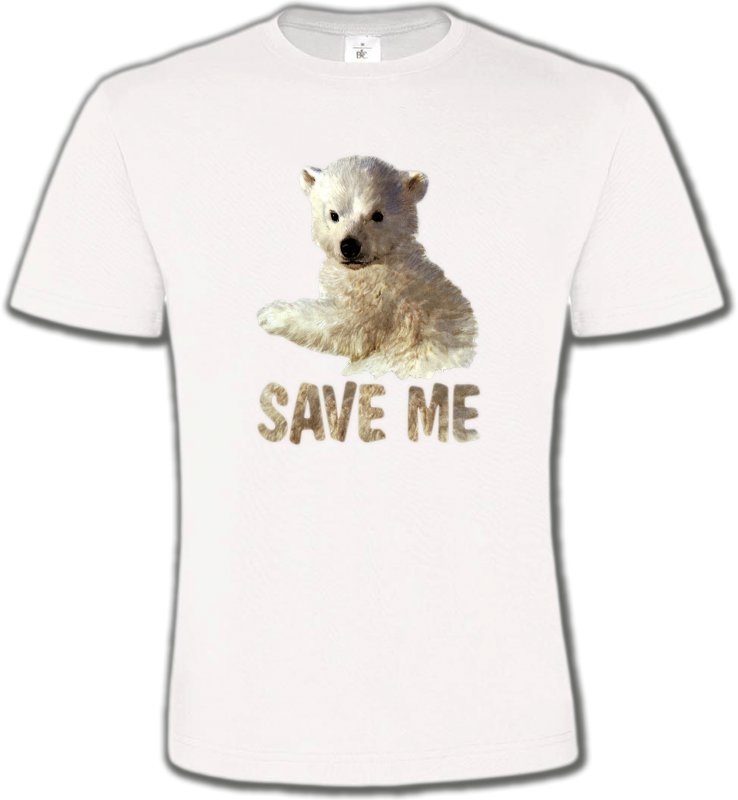 T-Shirts Col Rond Unisexe Enfants Teddy Bear (W2)
