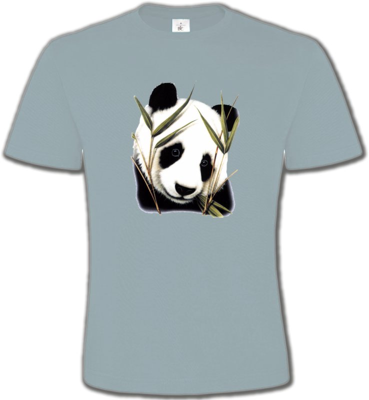 T-Shirts Col Rond Unisexe Panda Panda
