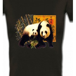 T-Shirts Panda Une maman panda et son petit