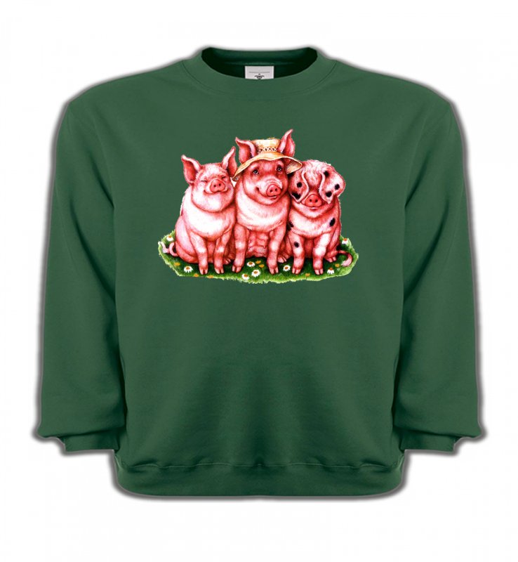 Sweatshirts Enfants Cochon 3 cochons (B)