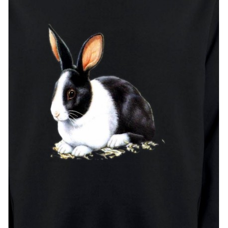 Lapin noir et blanc