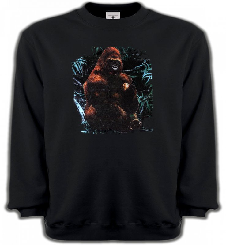 Sweatshirts Unisexe Singe Gorille