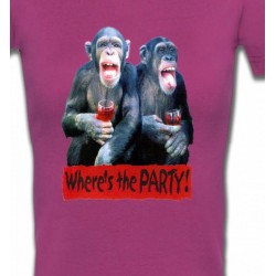 T-Shirts Singe 2 Chimpanzés