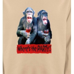 Sweatshirts Animaux de la nature 2 Chimpanzés