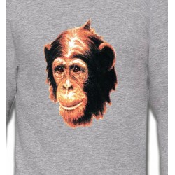 Sweatshirts Animaux de la nature 1 Chimpanzé
