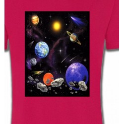 T-Shirts T-Shirts Col Rond Enfants Planètes