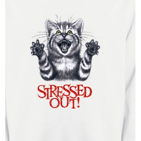 Chat humour Stressed Out (V)
