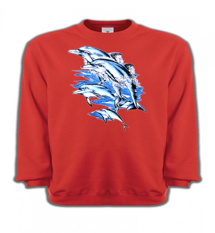 Sweatshirts Enfants Aquatique Saut de dauphins