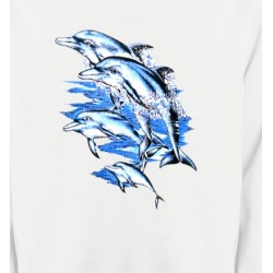 Sweatshirts Aquatique Saut de dauphins