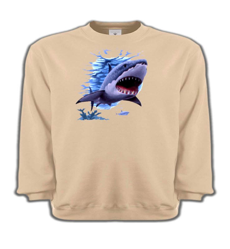 Sweatshirts Enfants Aquatique Requin