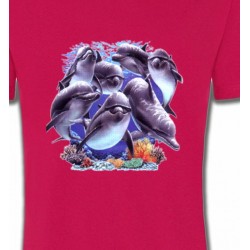 T-Shirts Aquatique Dauphins