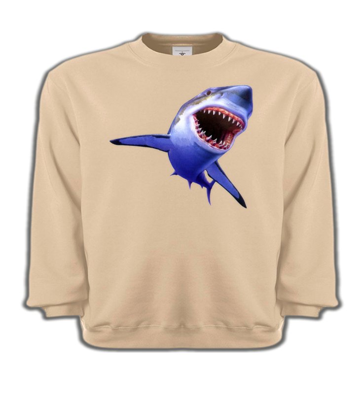Sweatshirts Enfants Aquatique Requin