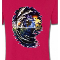 T-Shirts Aquatique Dauphins (V2)