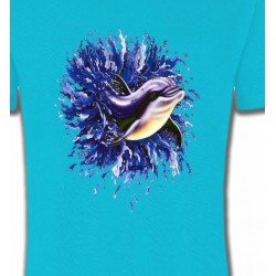 T-Shirts Aquatique Dauphins (H)