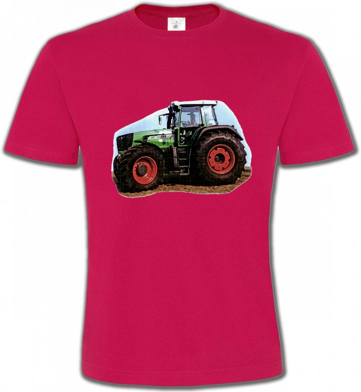 T-Shirts Col Rond Unisexe Tracteurs Tracteur(V)