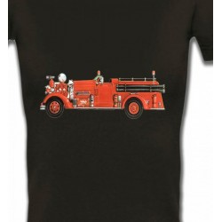 T-Shirts Camions Camion de pompier (J)