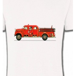 T-Shirts Véhicule Camion de pompier (L)