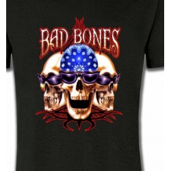 T-Shirts Tribal Métal Celtique Bad Bones