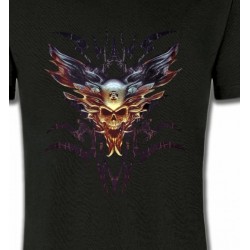 T-Shirts Dragons Bikers tribal (V)