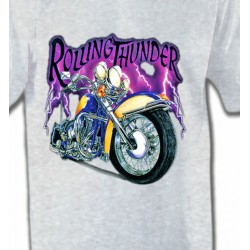 T-Shirts Tribal Métal Celtique Moto Rolling Thunder (A2)