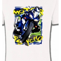 T-Shirts Sports et passions Moto psycho (O)