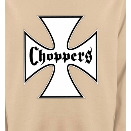 Croix Choppers blanche (Bikers)