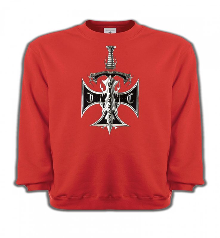 Sweatshirts Enfants Tribal Métal Celtique Dague et croix choppers (A3)