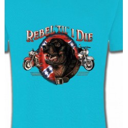 T-Shirts Motos Rottweiler (L)