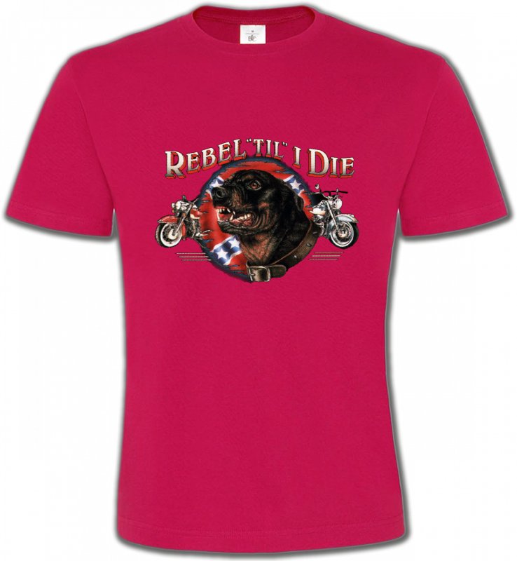 T-Shirts Col Rond Unisexe Rottweiler Rottweiler (L)