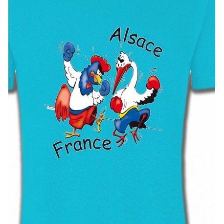 coq France  cigogne Alsace