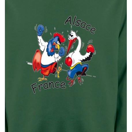 coq France  cigogne Alsace