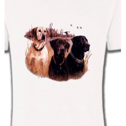 T-Shirts Chiens divers Trois chiens de chasse