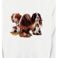 Sweatshirts Races de chiens Epagneul (A)