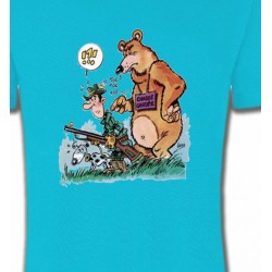 T-Shirts Humour/amour Humour chasseur (F)