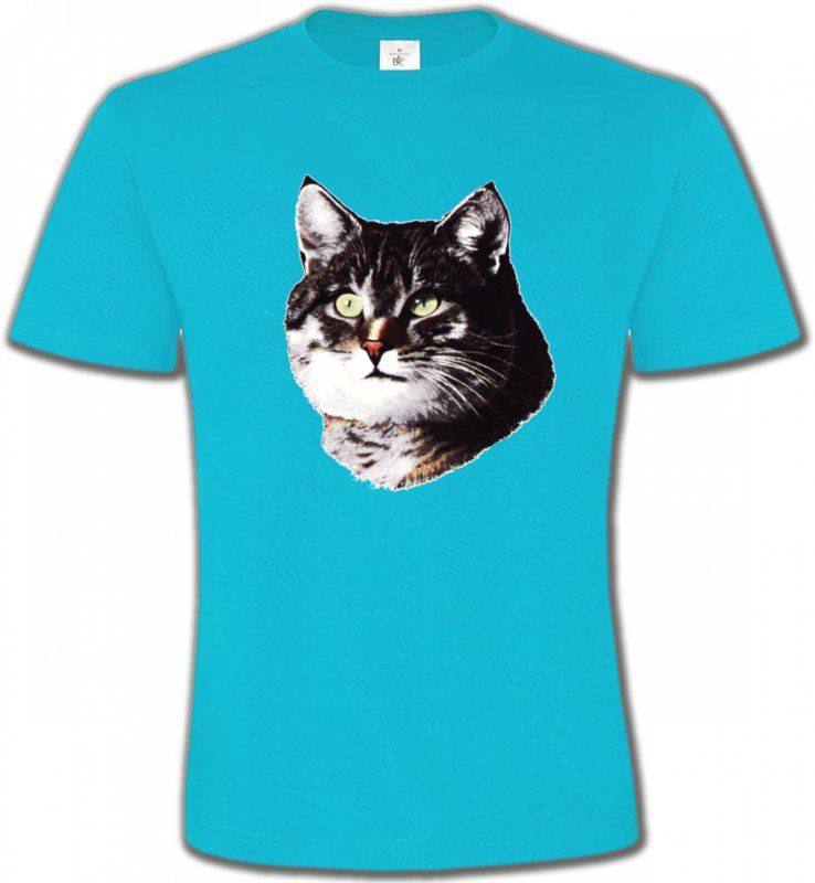 T-Shirts Col Rond Unisexe Races de chats Chat (D2)