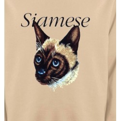 Sweatshirts Races de chats Chat siamois (K2)