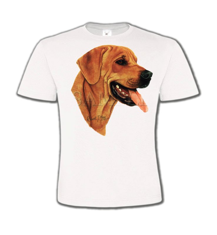 T-Shirts Col Rond Enfants Labrador Labrador sable (J)
