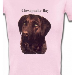 T-Shirts Races de chiens Labrador chocolat (G)