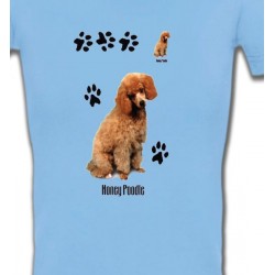 T-Shirts Races de chiens Caniche miel  (P)
