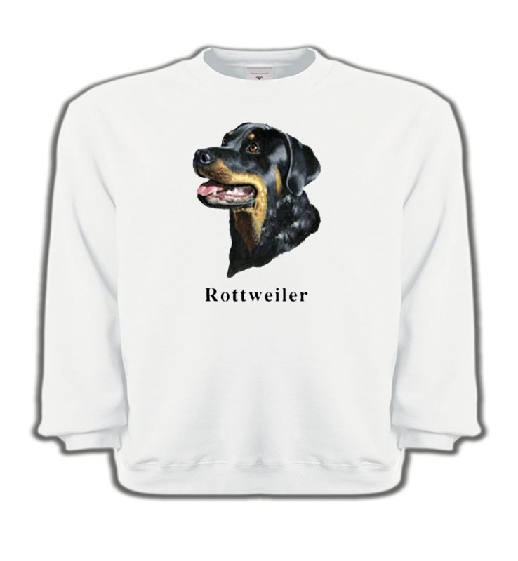 Sweatshirts Enfants Rottweiler Tête de Rottweiler (G)
